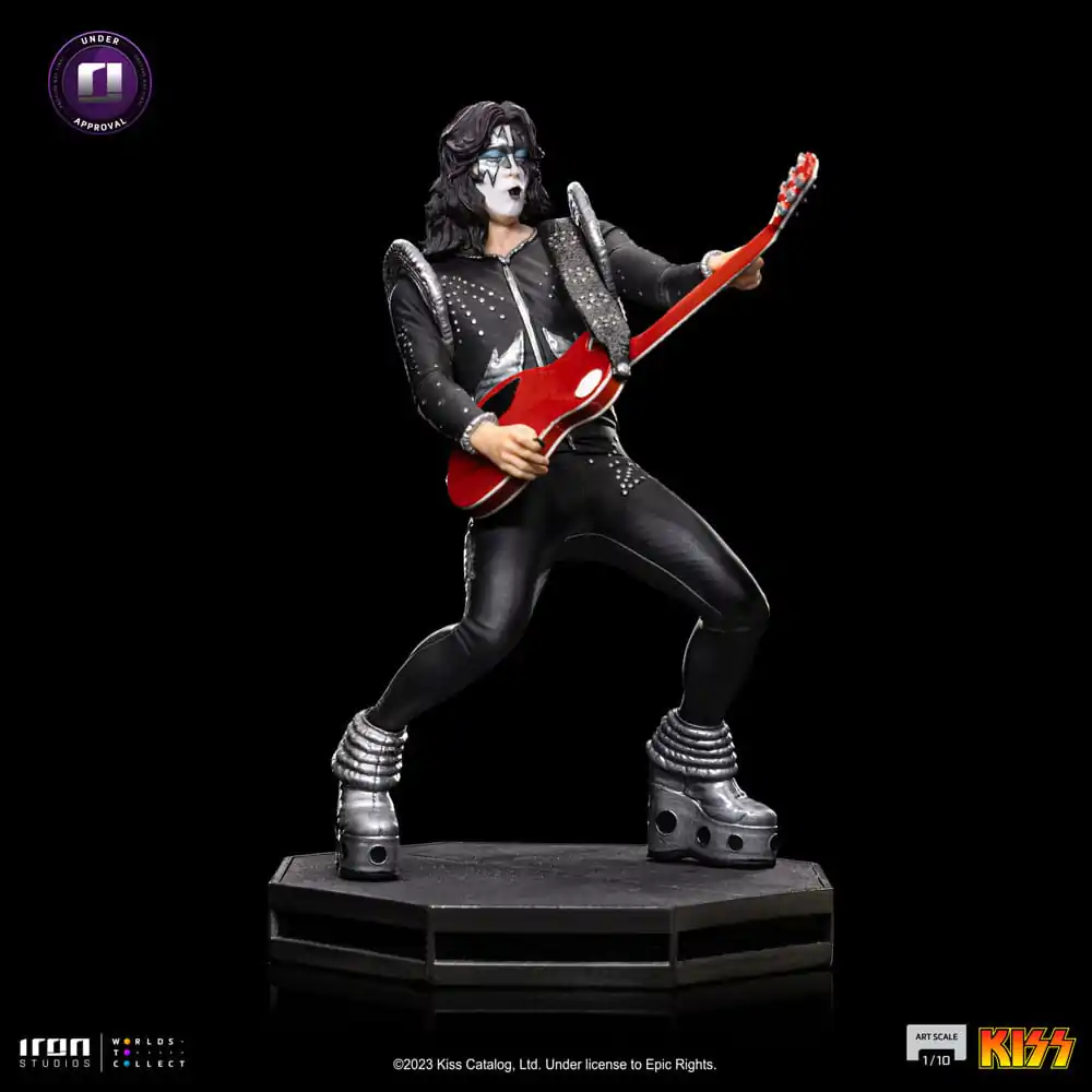 Kiss Art Scale Statue 1/10 Paul Frehley 19 cm Produktfoto