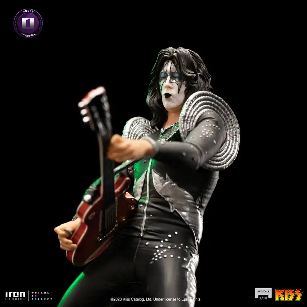 Kiss Art Scale Statue 1/10 Paul Frehley 19 cm Produktfoto