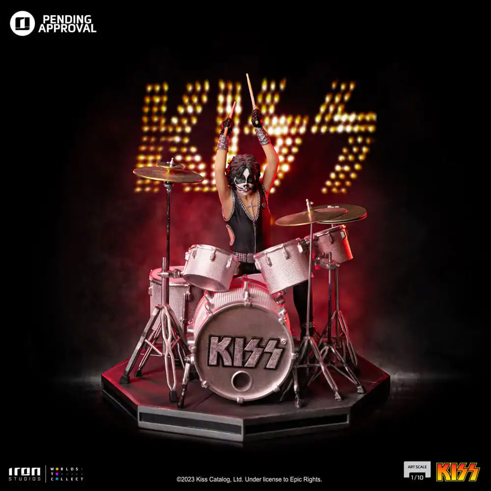 Kiss Art Scale 1/10 Peter Criss Limited Edtition 22 cm termékfotó