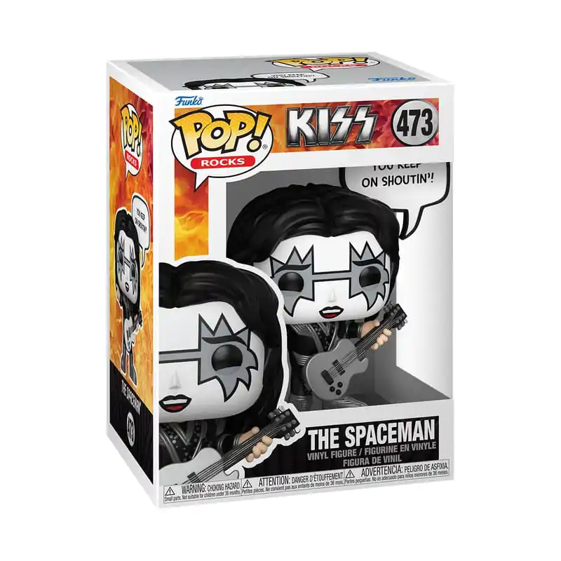 KISS Funko POP! Sayings Vinyl Figur The Spaceman(R&R All Night) 9 cm Produktfoto