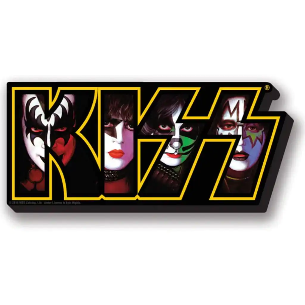 KISS Logo Funky Chunky Magnet termékfotó