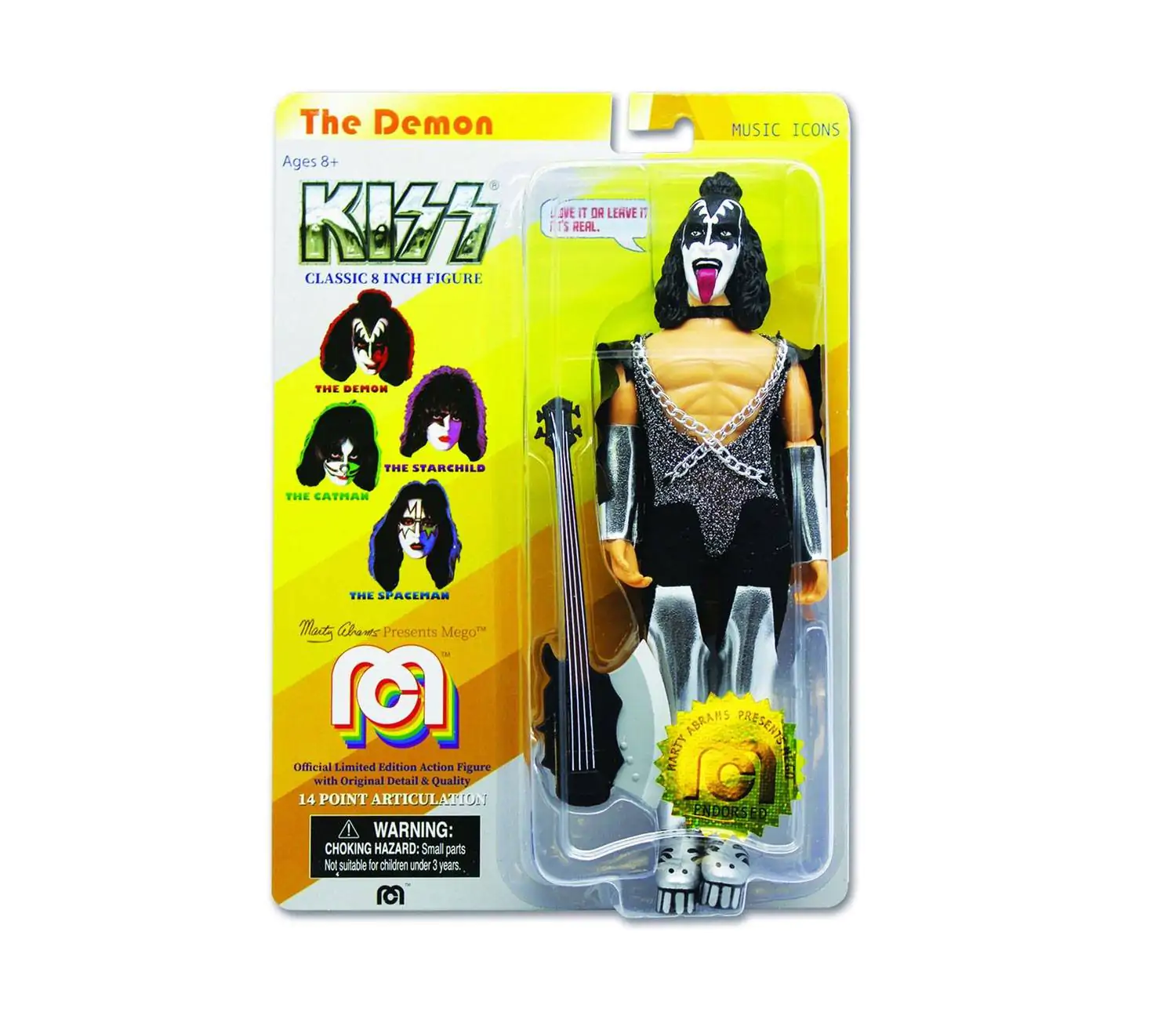 Kiss Actionfigur Love Gun Demon 20 cm Produktfoto