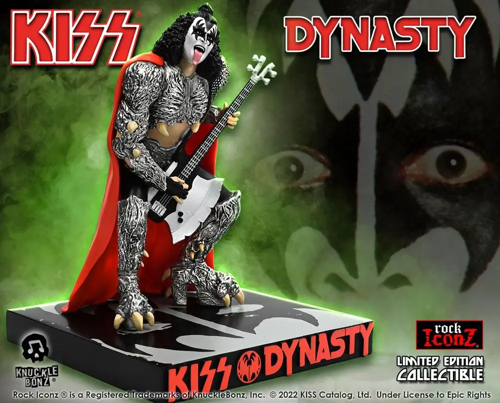 Kiss Rock Iconz Statue 1/9 The Demon (Dynasty) 21 cm termékfotó