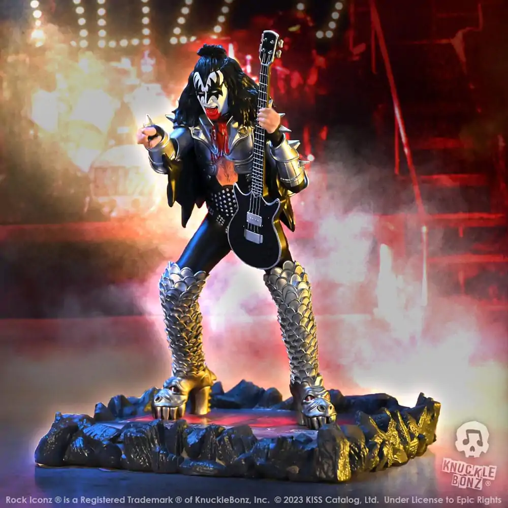 Kiss Rock Iconz Statue The Demon (Destroyer) 22 cm Produktfoto