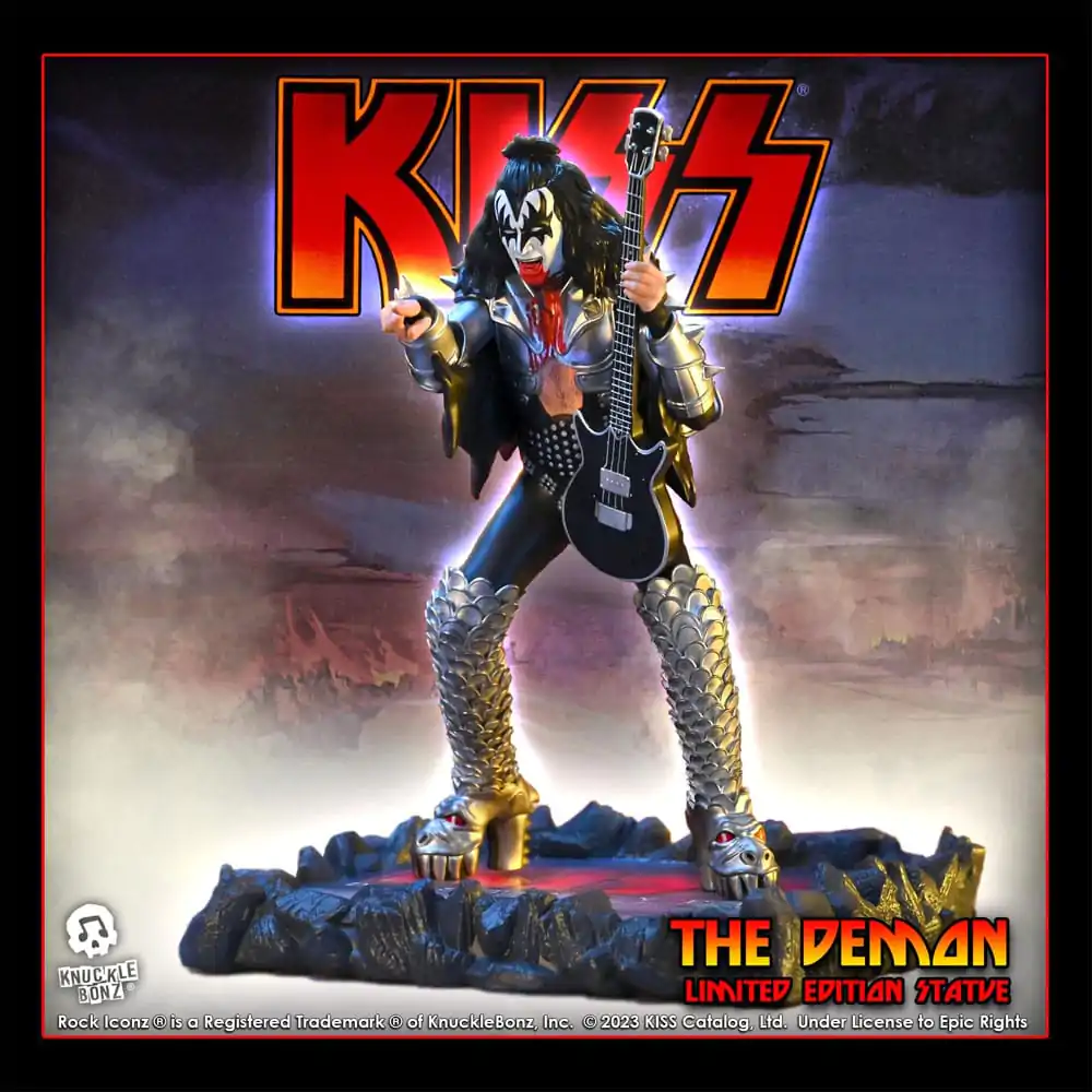 Kiss Rock Iconz Statue The Demon (Destroyer) 22 cm Produktfoto