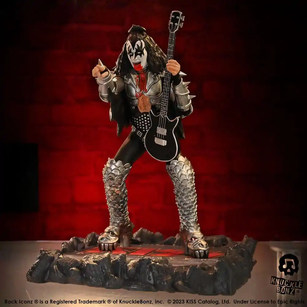 Kiss Rock Iconz Statue The Demon (Destroyer) 22 cm Produktfoto