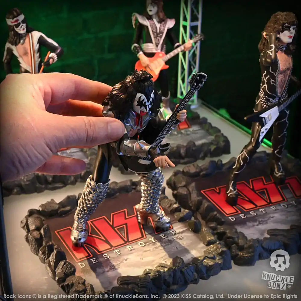 Kiss Rock Iconz Statue The Demon (Destroyer) 22 cm Produktfoto