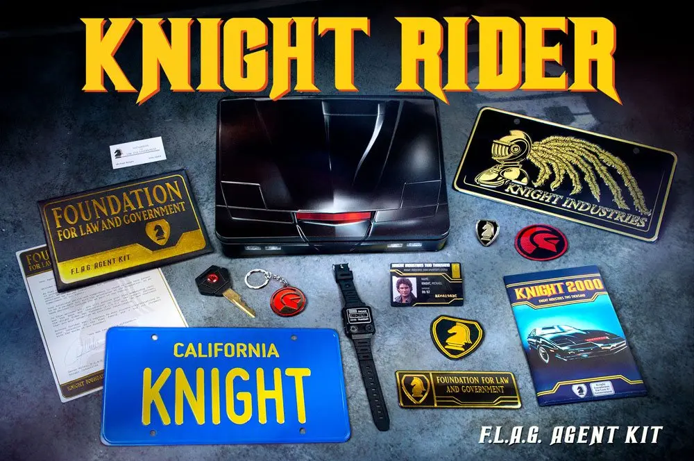 Knight Rider Geschenkbox F.L.A.G Agent Kit termékfotó