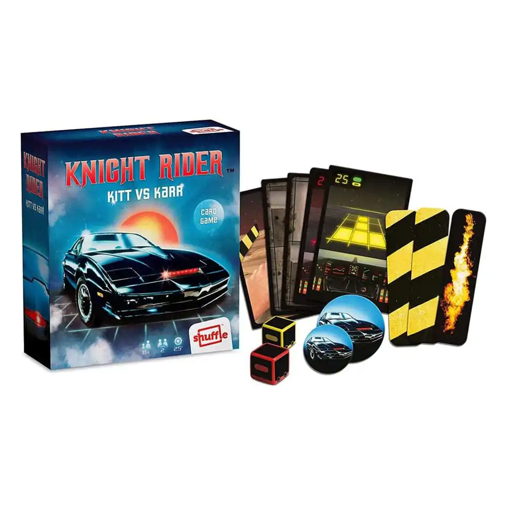 Knight Rider Kartenspiel Kitt vs. Karr Retro termékfotó