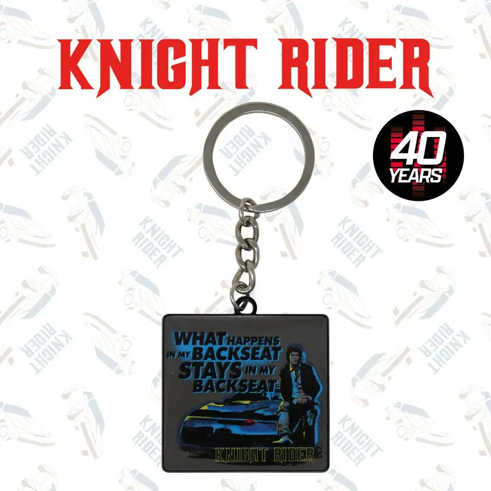 Knight Rider Metall Schlüsselanhänger 40th Anniversary Limited Edition termékfotó