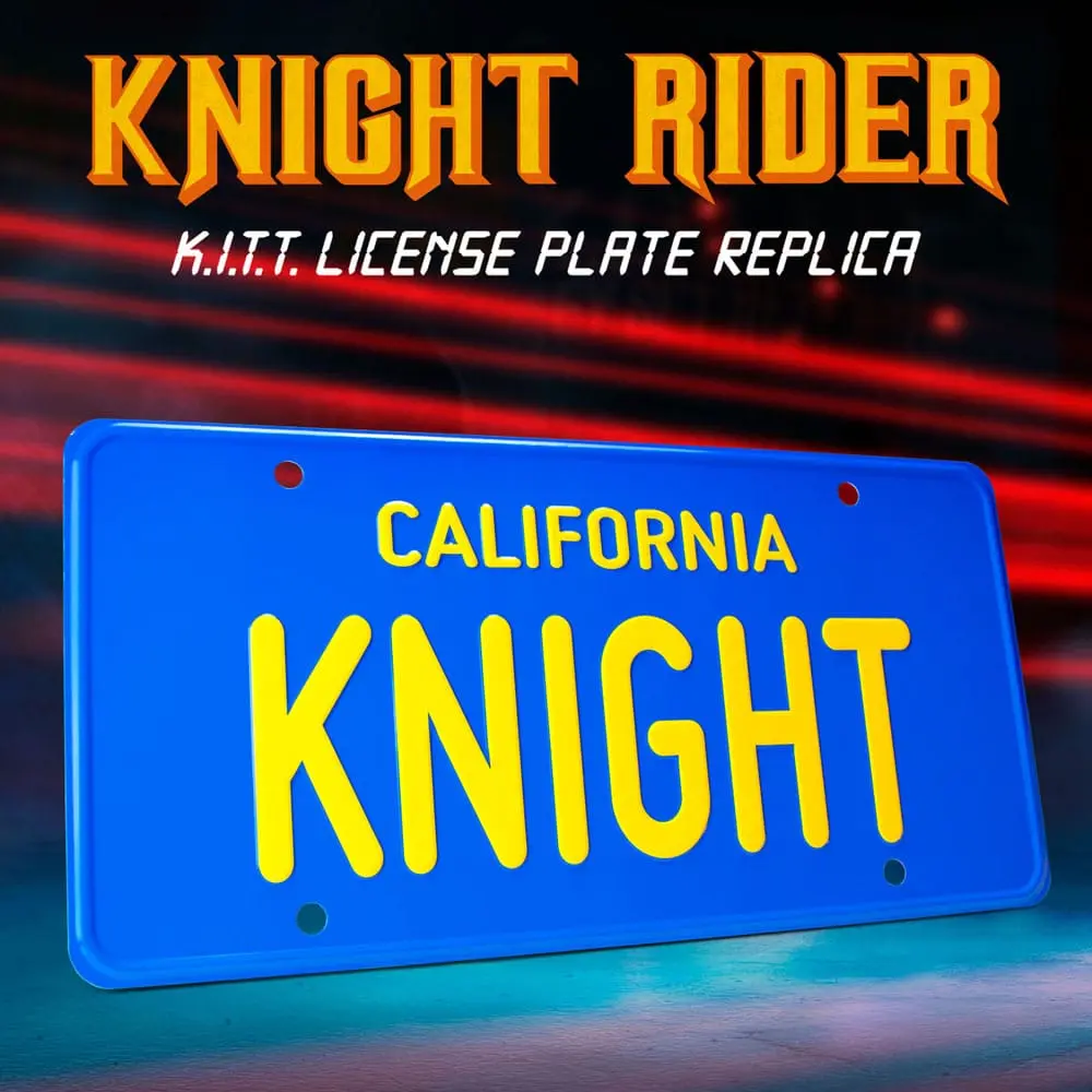 Knight Rider Nummernschild termékfotó