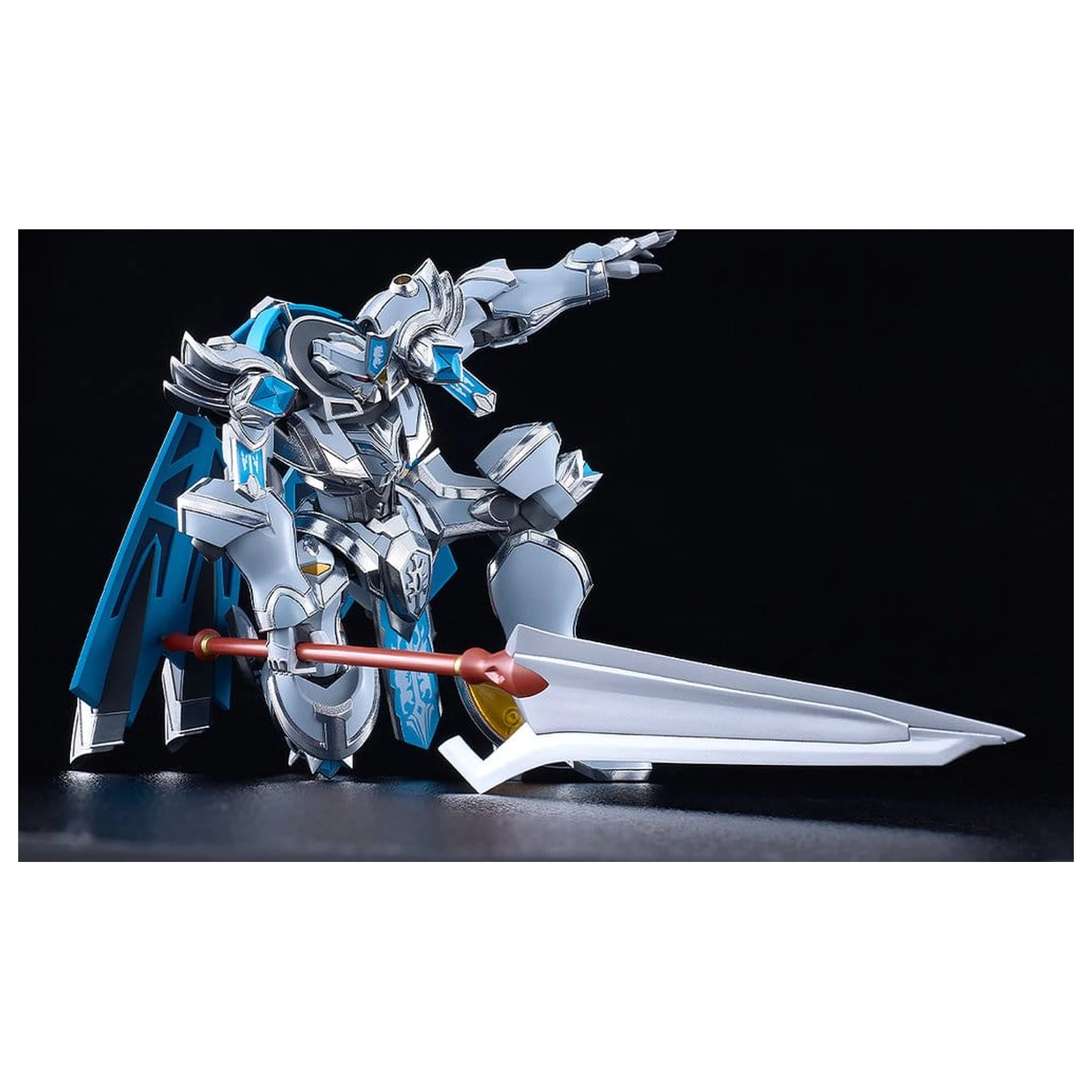 Knight's & Magic Moderoid Plastik Modell Bausatz Gilbatiga: Royal Metallic Ver. 14 cm Produktfoto