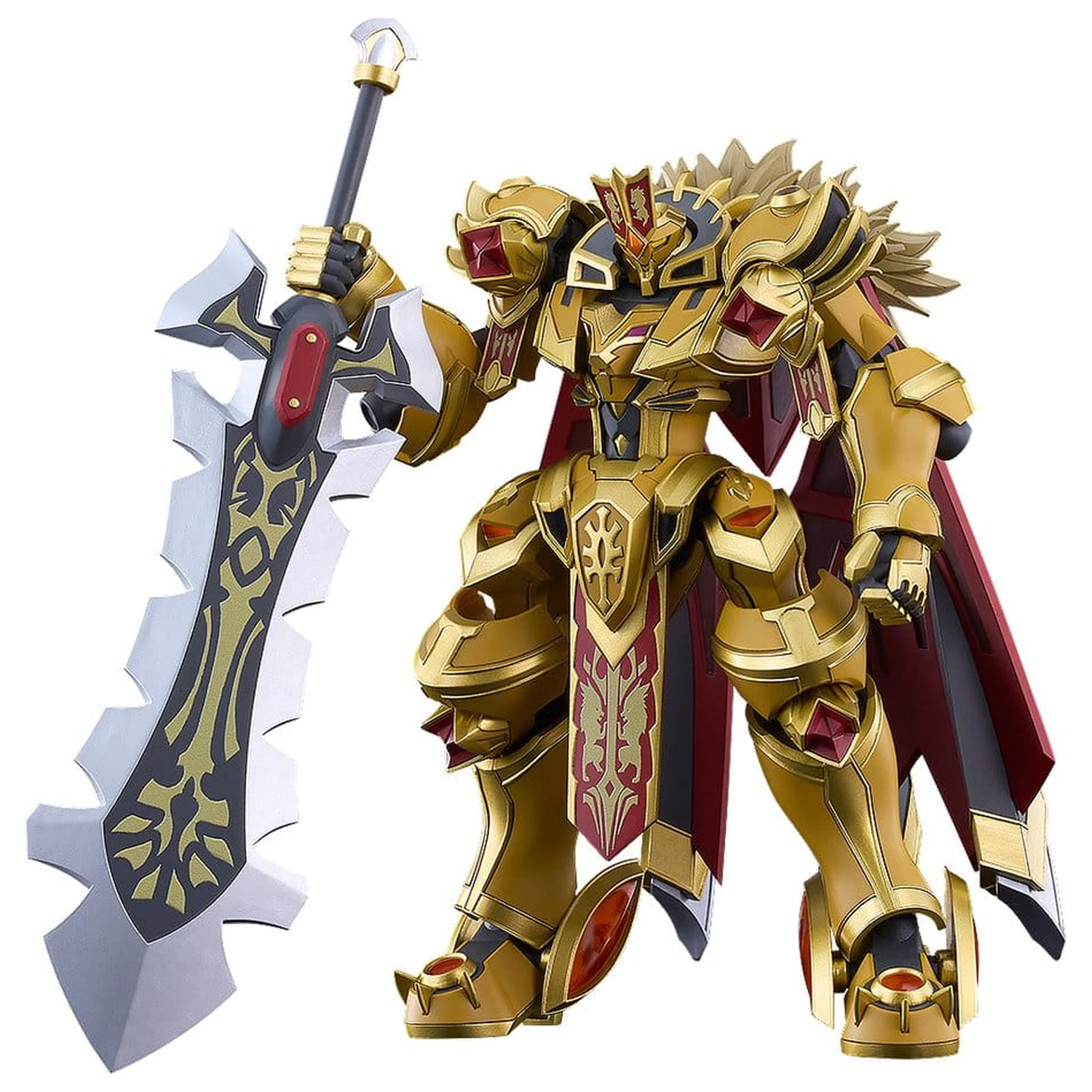 Knight's & Magic Moderoid Plastikmodell Bausatz Goldleo 135mm Produktfoto