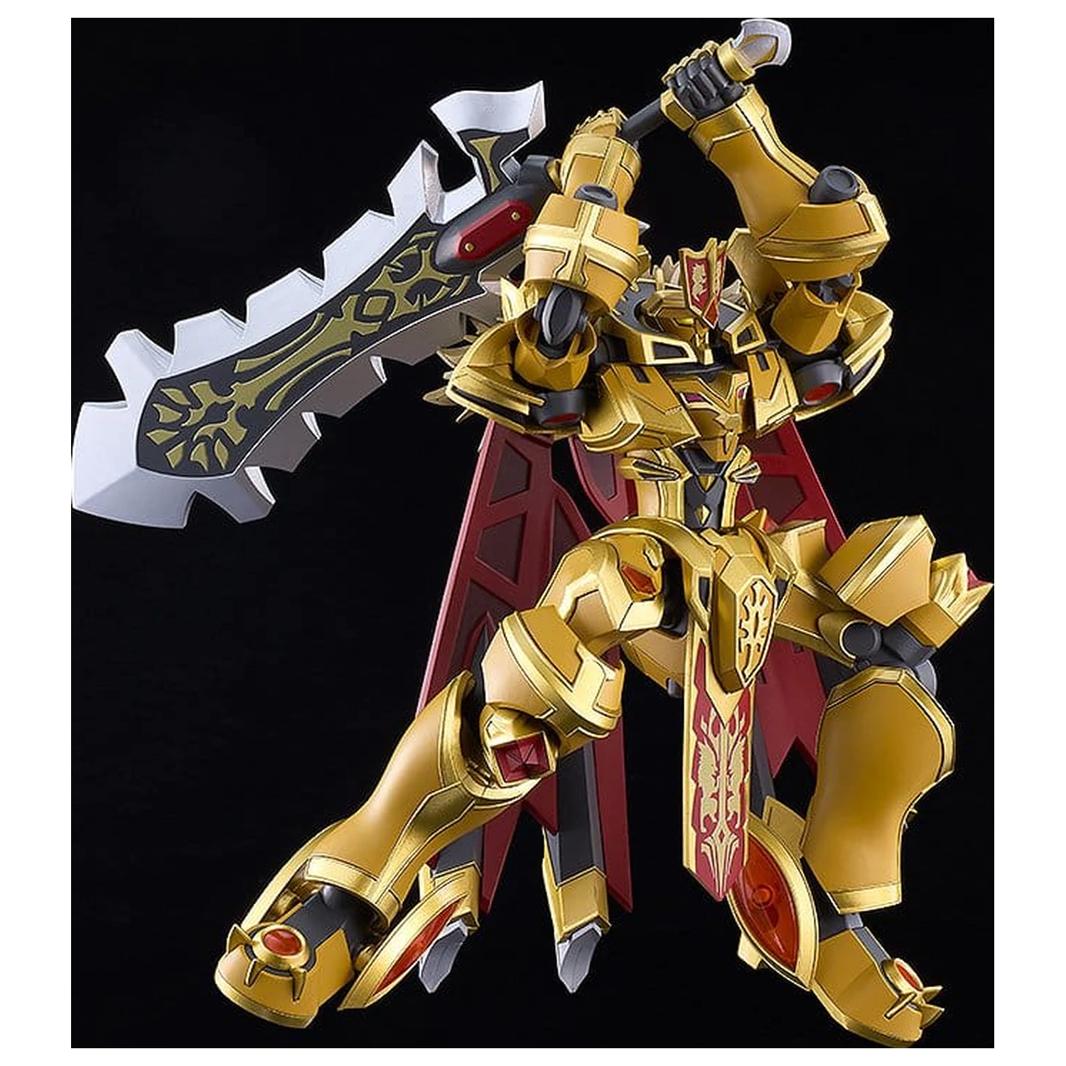 Knight's & Magic Moderoid Plastikmodell Bausatz Goldleo 135mm Produktfoto