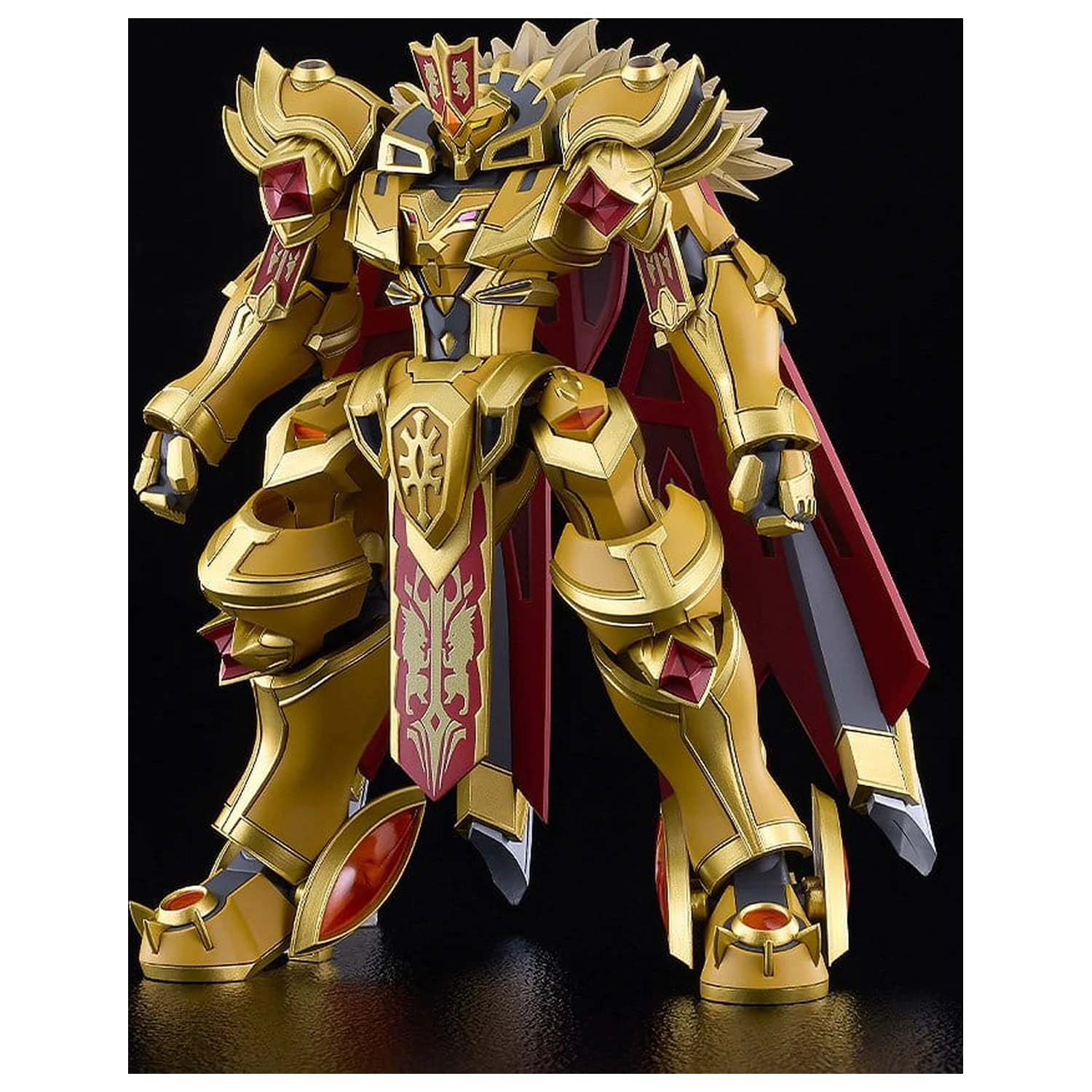 Knight's & Magic Moderoid Plastikmodell Bausatz Goldleo 135mm Produktfoto