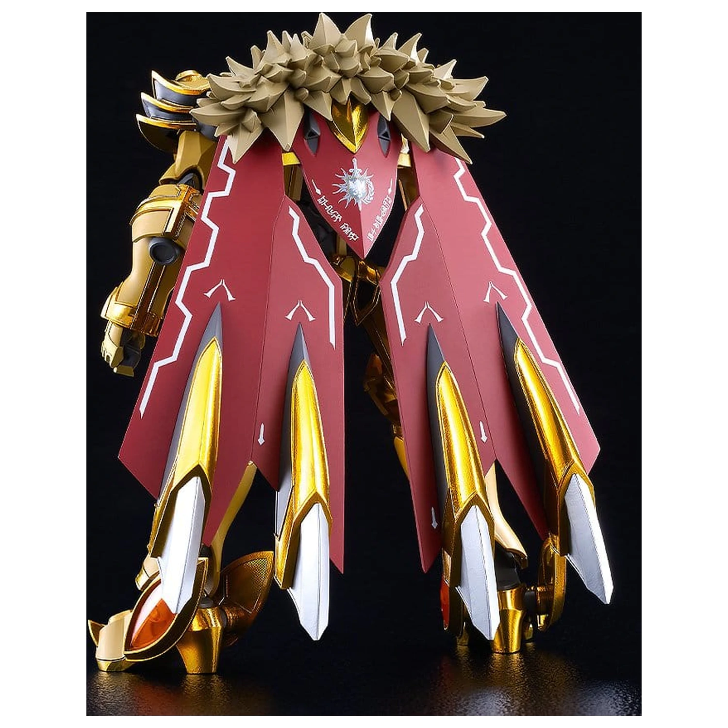 Knight's & Magic Moderoid Plastikmodell Bausatz Goldleo: Royal Metallic Ver. 14 cm Produktfoto