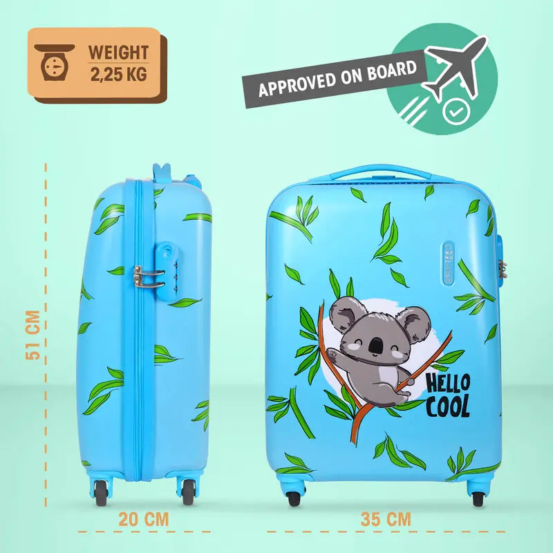 Koala ABS 4r Trolley Koffer 51cm Produktfoto