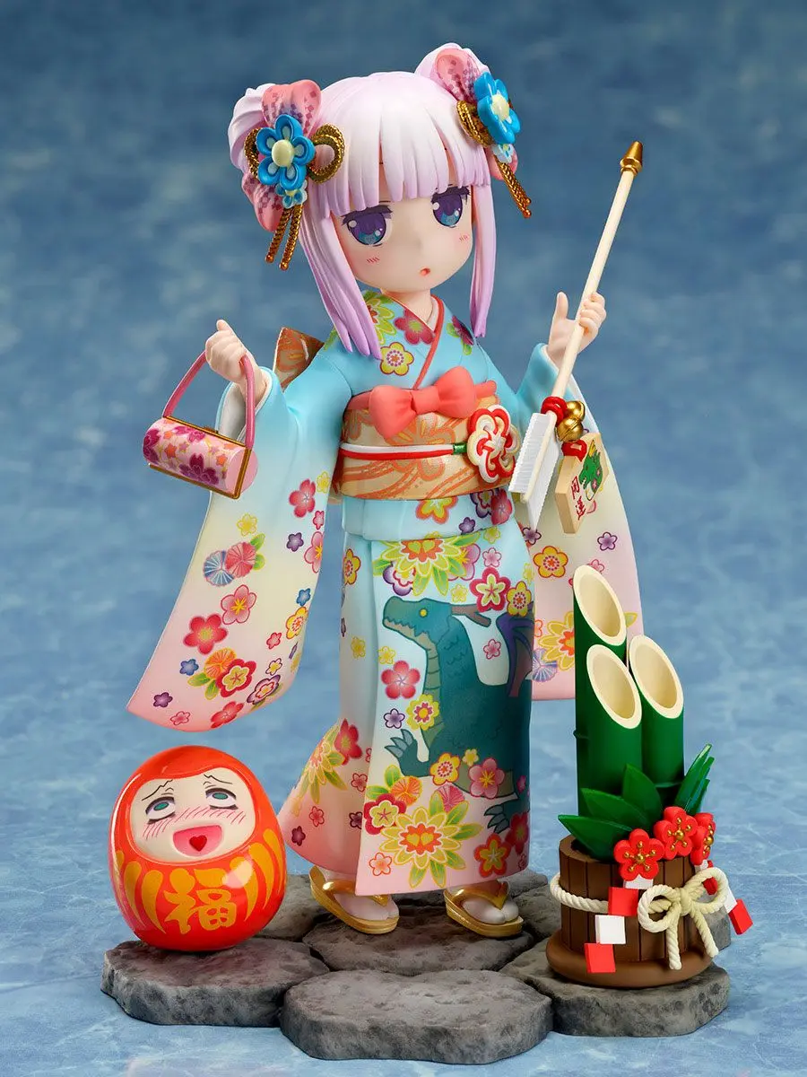Kobayashi's Dragon Maid PVC Statue 1/7 Kanna Finest Kimono 17 cm Produktfoto