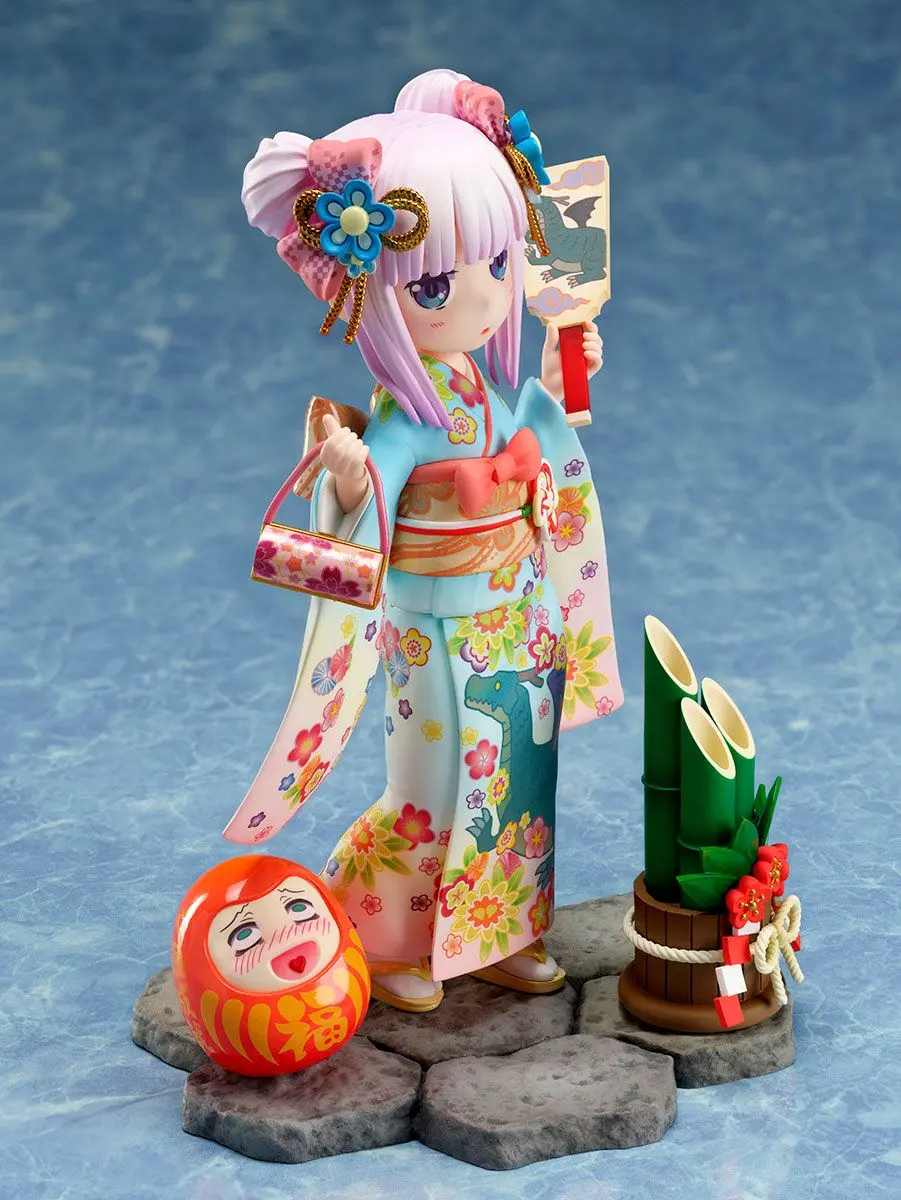 Kobayashi's Dragon Maid PVC Statue 1/7 Kanna Finest Kimono 17 cm Produktfoto