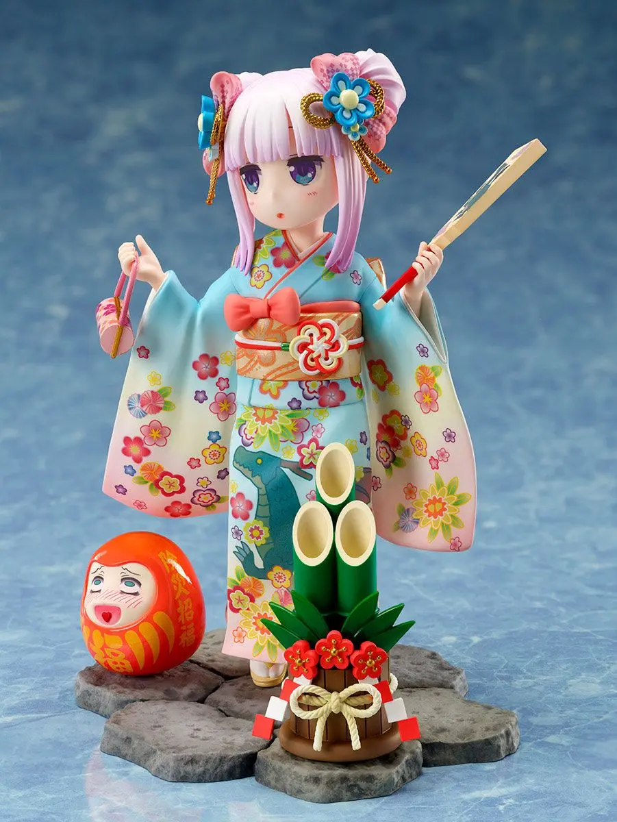 Kobayashi's Dragon Maid PVC Statue 1/7 Kanna Finest Kimono 17 cm Produktfoto