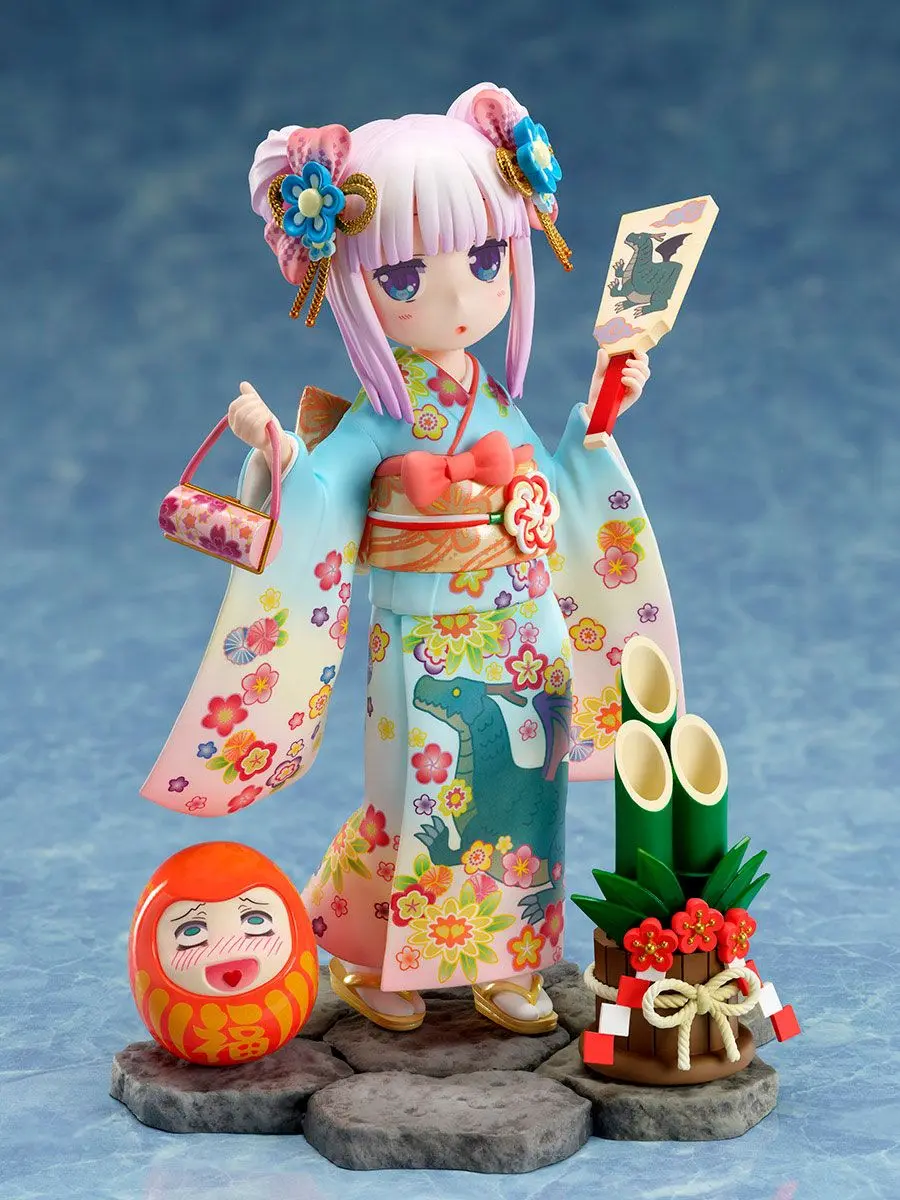 Kobayashi's Dragon Maid PVC Statue 1/7 Kanna Finest Kimono 17 cm Produktfoto
