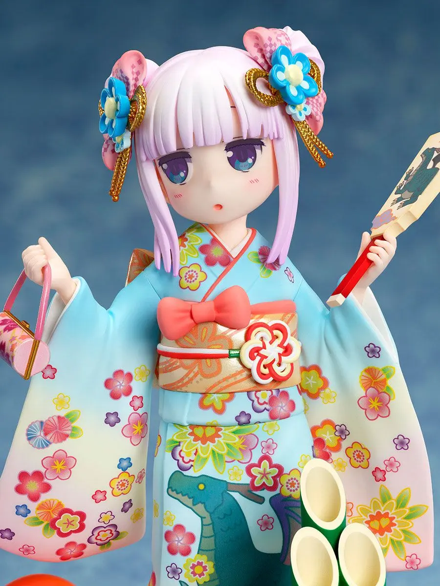 Kobayashi's Dragon Maid PVC Statue 1/7 Kanna Finest Kimono 17 cm Produktfoto