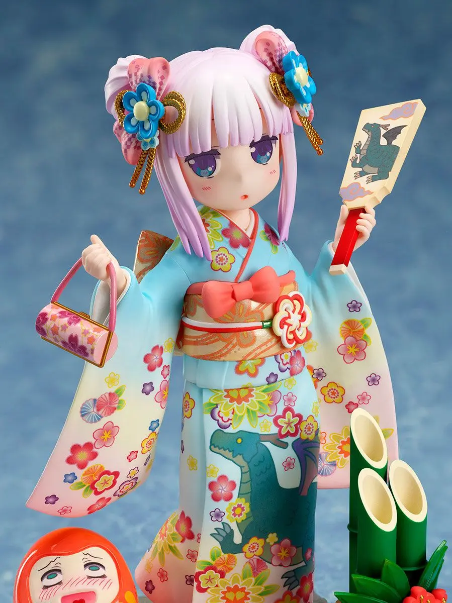 Kobayashi's Dragon Maid PVC Statue 1/7 Kanna Finest Kimono 17 cm Produktfoto