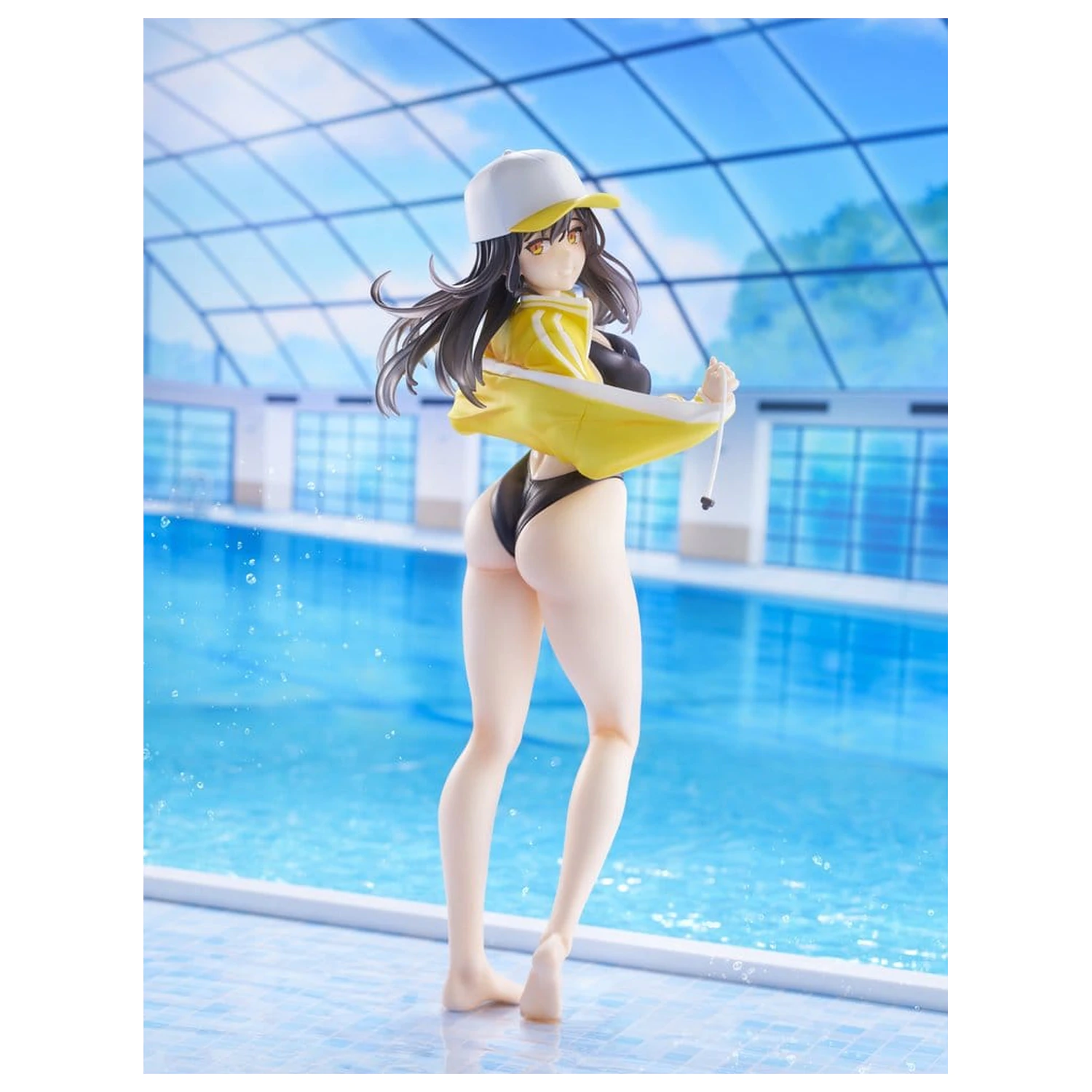 KoiKoi Sakura PVC Figur 1/6 Kyou kara Suieibu Komon no Tama-chan Sensei 27 cm Produktfoto