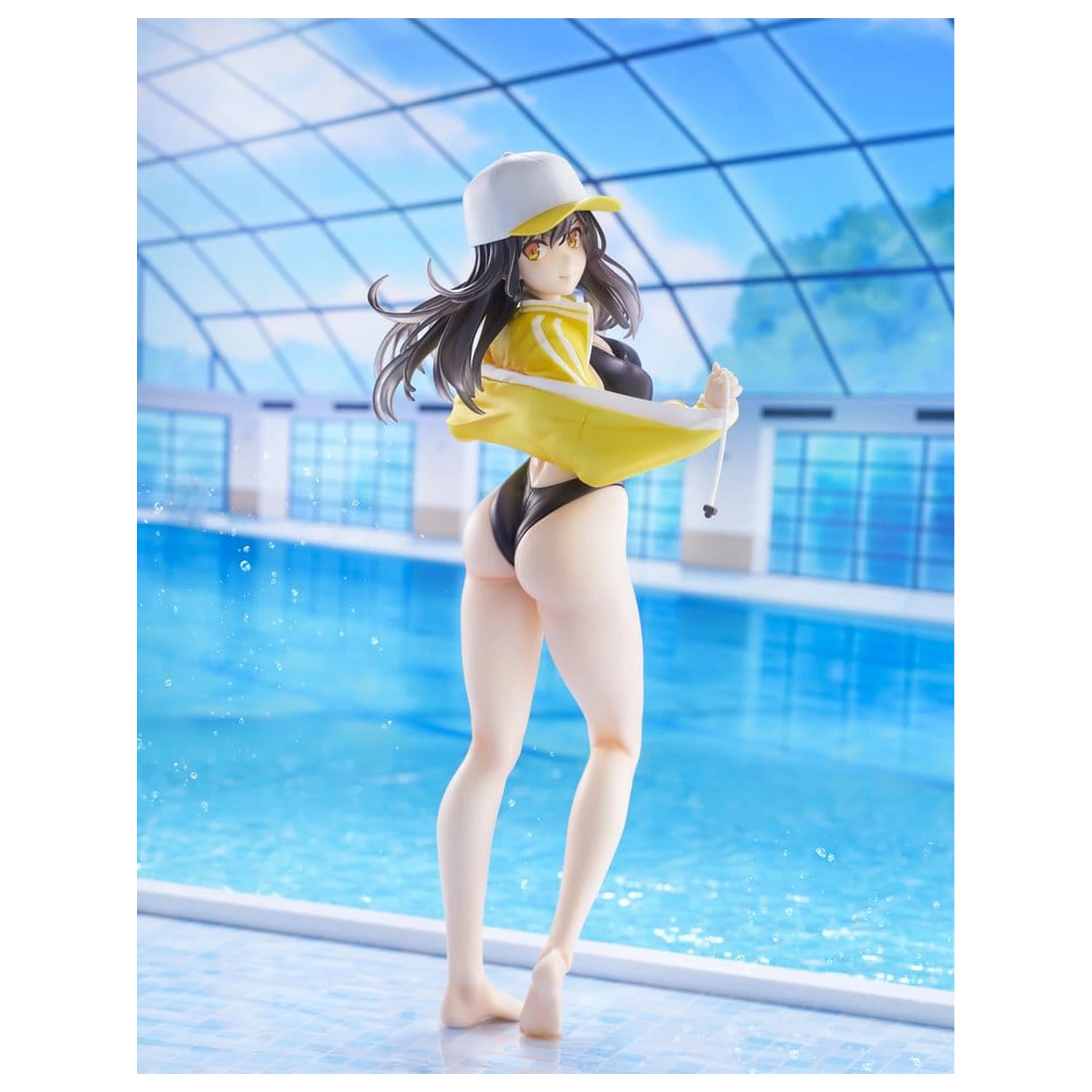 KoiKoi Sakura PVC Figur 1/6 Kyou kara Suieibu Komon no Tama-chan Sensei 27 cm Produktfoto