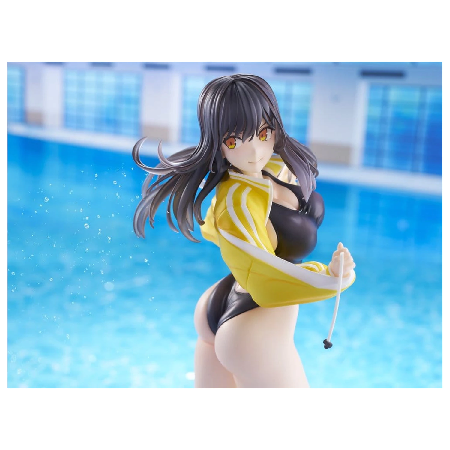 KoiKoi Sakura PVC Figur 1/6 Kyou kara Suieibu Komon no Tama-chan Sensei 27 cm Produktfoto