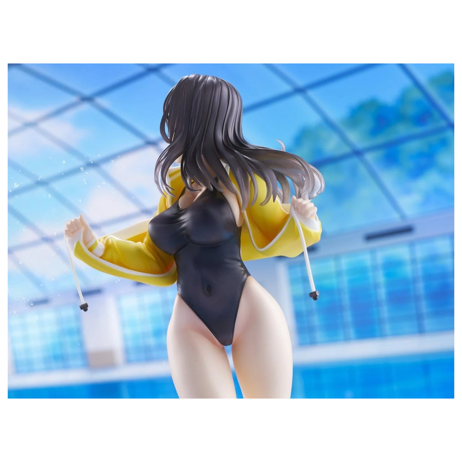 KoiKoi Sakura PVC Figur 1/6 Kyou kara Suieibu Komon no Tama-chan Sensei 27 cm Produktfoto
