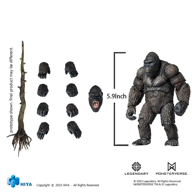 Kong: Skull Island Exquisite Basic Actionfigur Kong 15 cm termékfotó