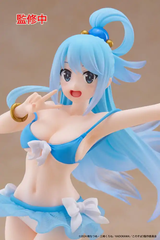 KonoSuba: God's Blessing on This Wonderful World! 3 Coreful PVC Statue Aqua Swimwear Ver. 18 cm termékfotó