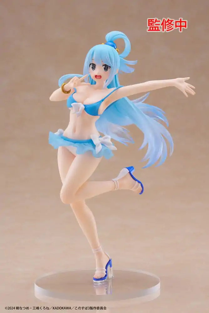 KonoSuba: God's Blessing on This Wonderful World! 3 Coreful PVC Statue Aqua Swimwear Ver. 18 cm termékfotó