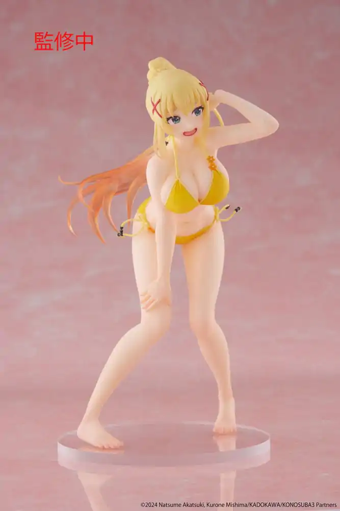 KonoSuba: God's Blessing on This Wonderful World! 3 Coreful PVC Statue Darkness Swimwear Ver. 18 cm termékfotó