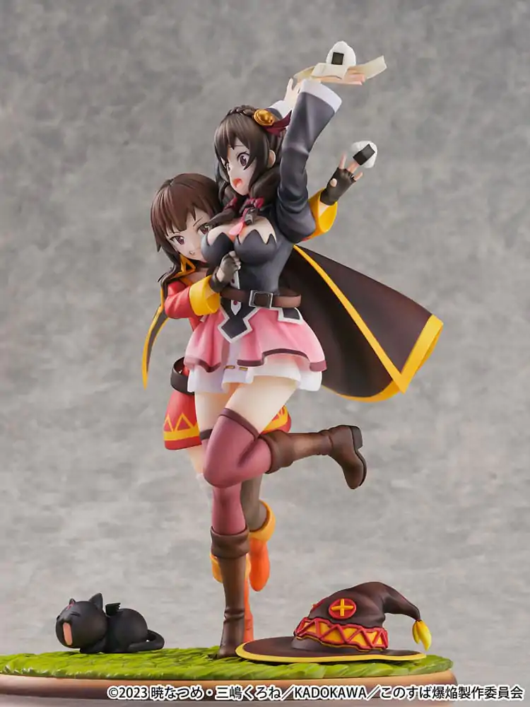 Konosuba: God's Blessing on This Wonderful World! SHIBUYA SCRAMBLE FIGURE PVC Statue 1/6 Megumin & Yunyun Futari wa Otomodachi Ver. 26 cm termékfotó