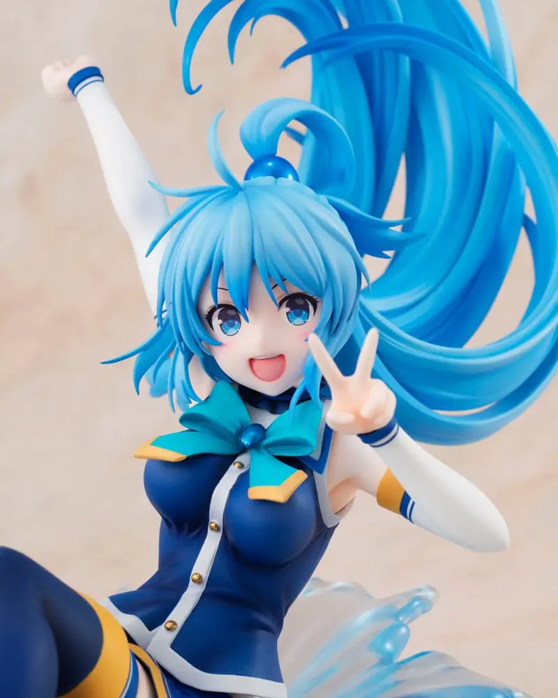 Konosuba God's blessing on this wonderful world! PVC Statue 1/7 Aqua: Sneaker Bunko 30th Anniversary Ver. (re-run) 19 cm termékfotó