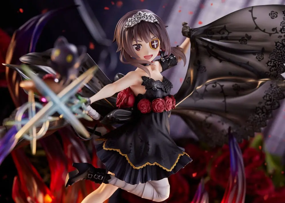 Konosuba God's blessing on this wonderful world! PVC Statue 1/7 Megumin the Black Rose Dress Ver. 28 cm termékfotó