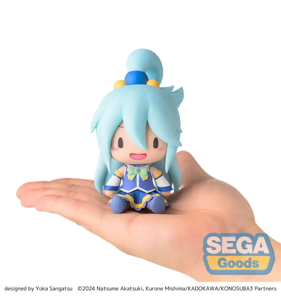 Konosuba God´s blessing on this wonderful world! 3 Fuwa Petit Chibi Figur Aqua 10 cm Produktfoto