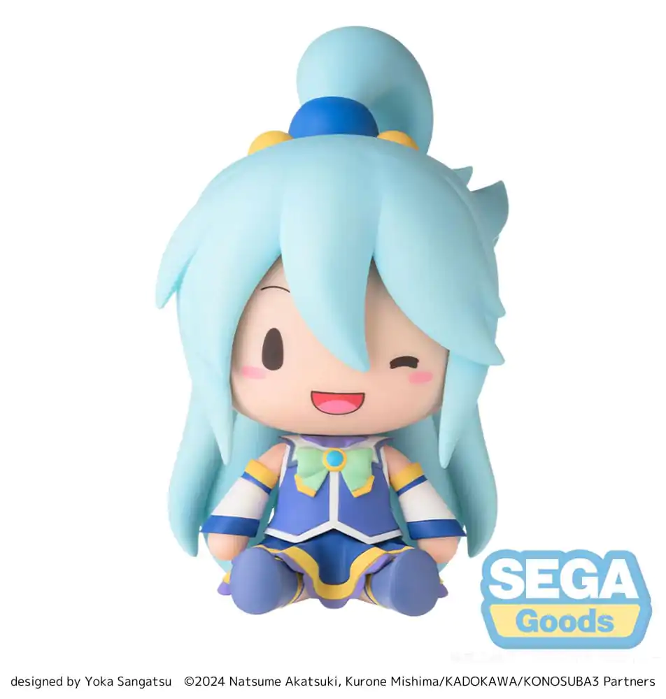 Konosuba God´s blessing on this wonderful world! 3 Fuwa Petit Chibi Figur Aqua 10 cm Produktfoto