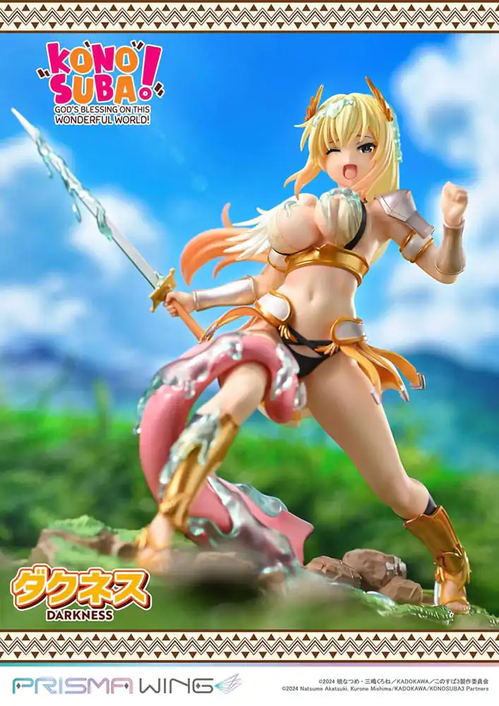 Konosuba - God's blessing on this wonderful world! Prisma Wing PVC Statue 1/7 Darkness 20 cm Produktfoto