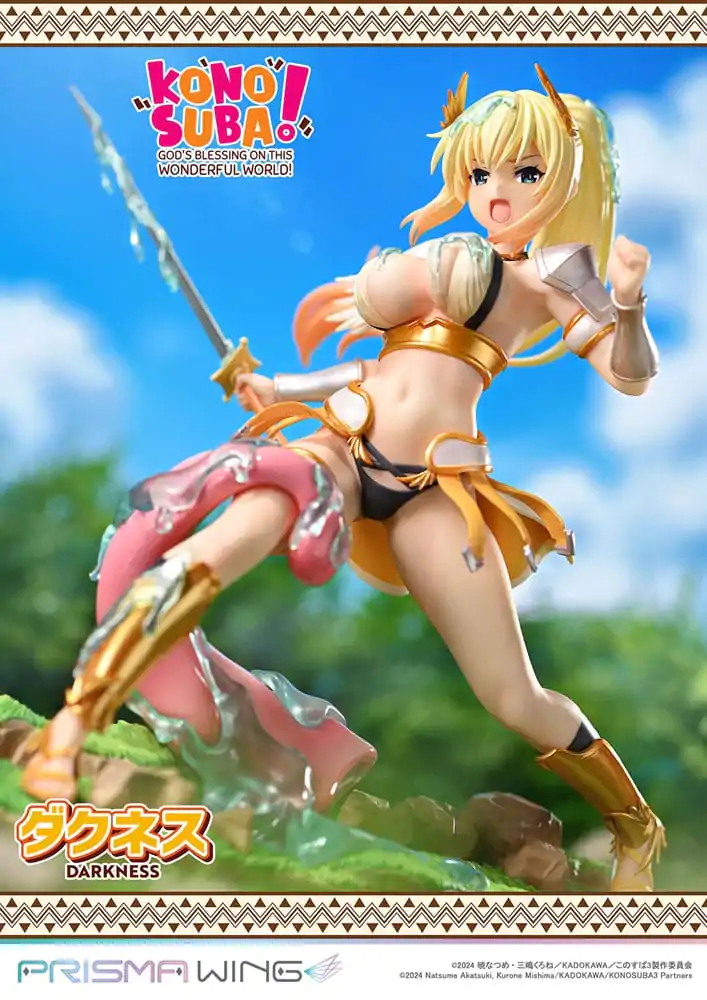 Konosuba - God's blessing on this wonderful world! Prisma Wing PVC Statue 1/7 Darkness 20 cm Produktfoto