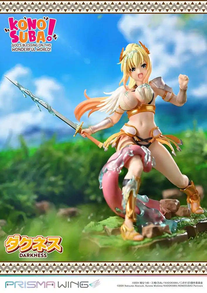 Konosuba - God's blessing on this wonderful world! Prisma Wing PVC Statue 1/7 Darkness 20 cm Produktfoto