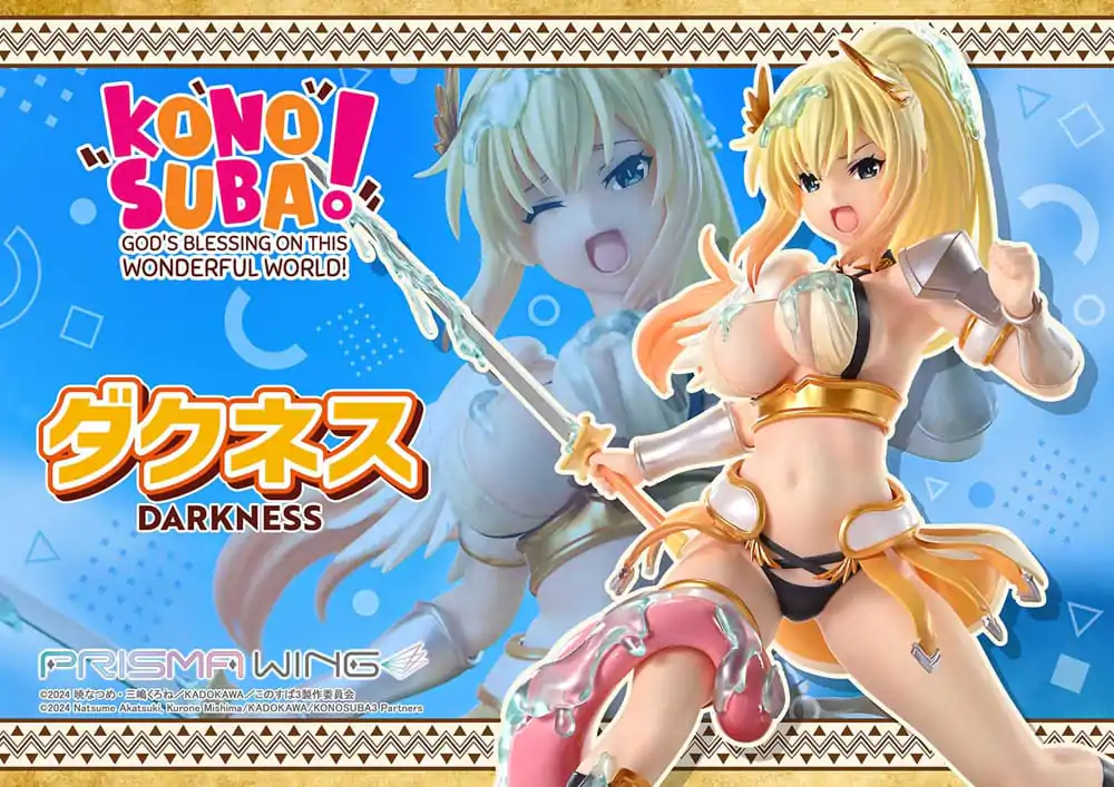 Konosuba - God's blessing on this wonderful world! Prisma Wing PVC Statue 1/7 Darkness 20 cm Produktfoto