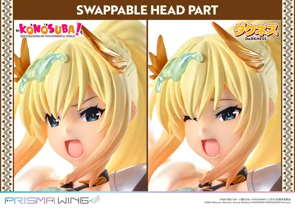Konosuba - God's blessing on this wonderful world! Prisma Wing PVC Statue 1/7 Darkness 20 cm Produktfoto