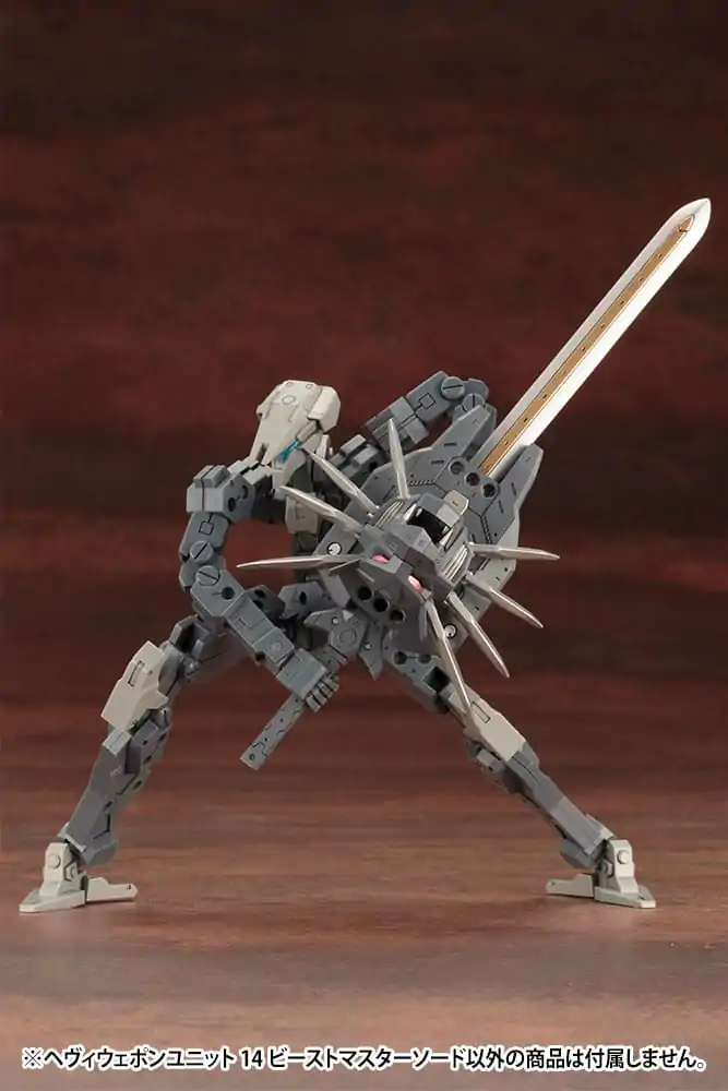 Kotobukiya M.S.G. Model Kit Heavy Weapon Unit 14 Beast Master Sword Produktfoto