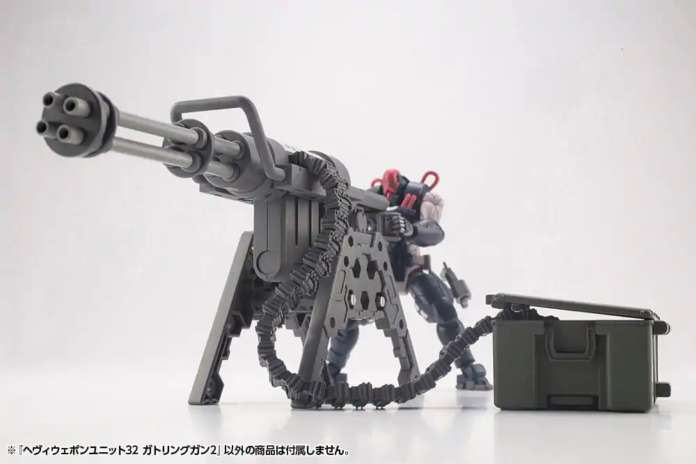 Kotobukiya M.S.G. Model Kit Zubehörset Heavy Weapon Unit 32 Gatling Gun 2 12 cm Produktfoto