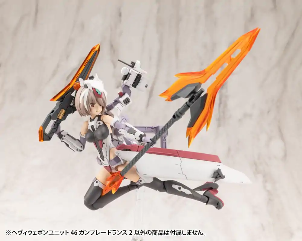Kotobukiya M.S.G. Model Kit Heavy Weapon Unit 46 Gun Blade Lance 2 Produktfoto