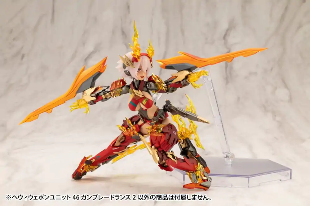 Kotobukiya M.S.G. Model Kit Heavy Weapon Unit 46 Gun Blade Lance 2 Produktfoto