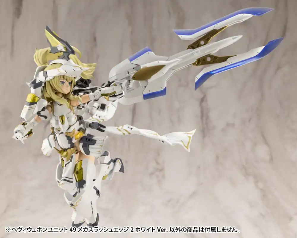 Kotobukiya M.S.G. Model Kit Heavy Weapon Unit 49 Mega Slash Edge 2 White Version Produktfoto